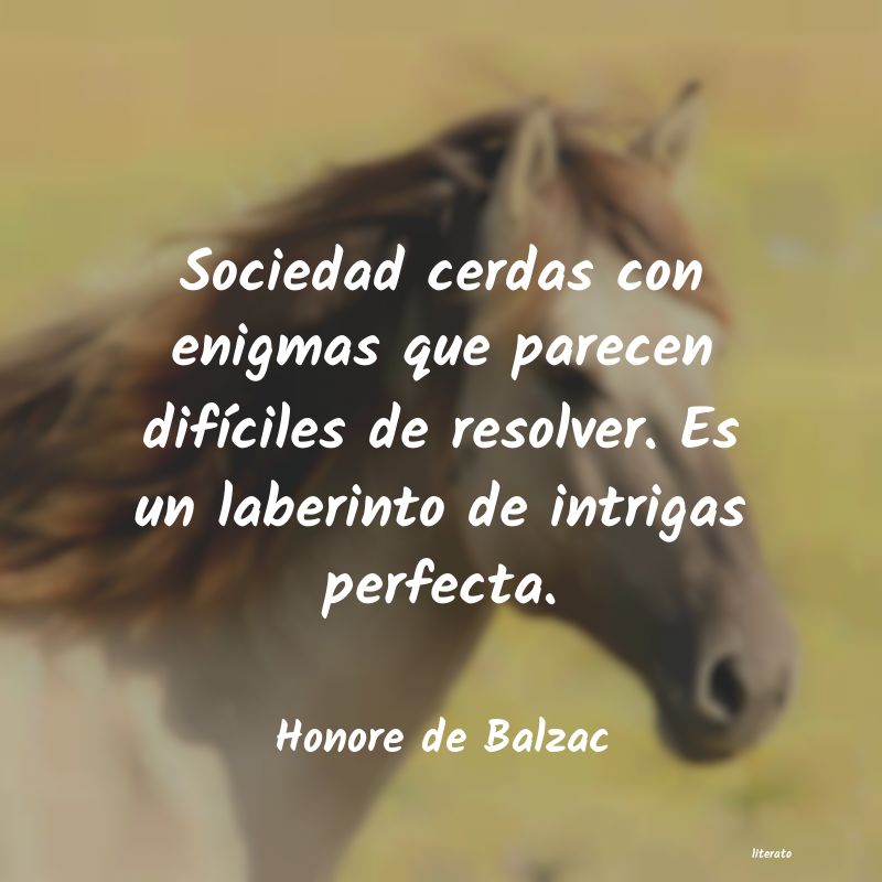 Frases de Honore de Balzac