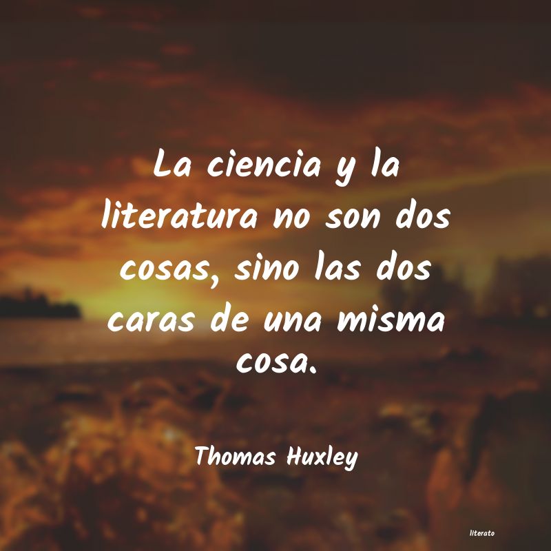 frases de Thomas Huxley