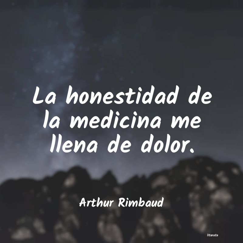 frases de Arthur Rimbaud