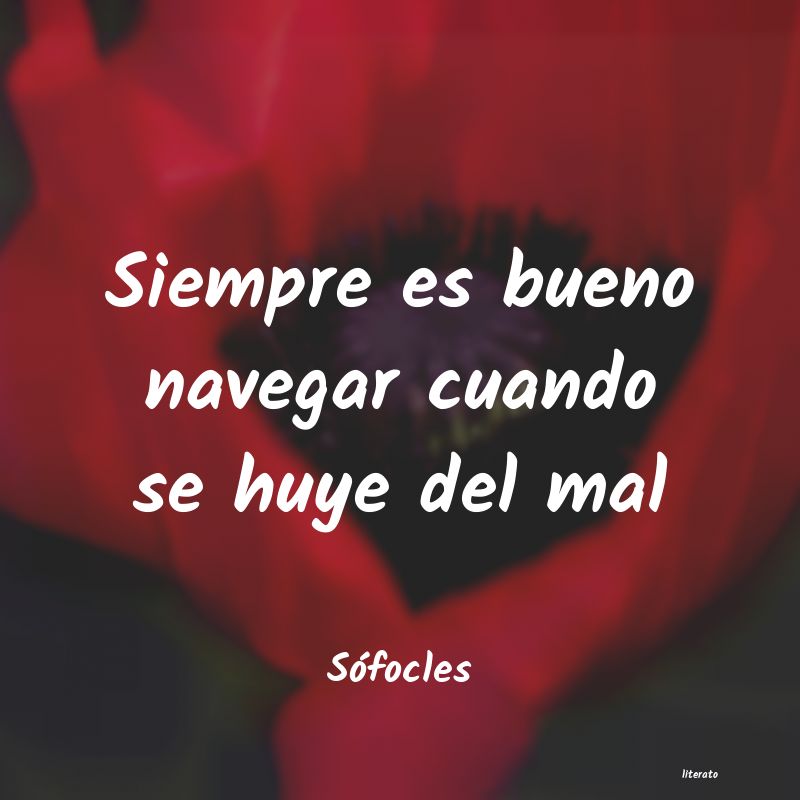 frases de Sófocles
