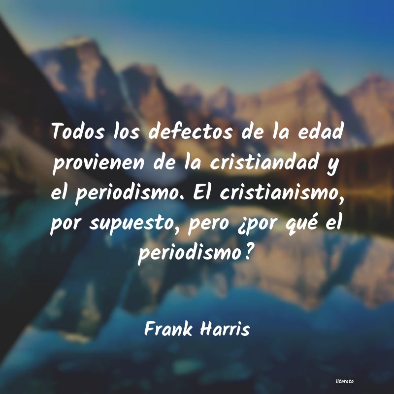 Frases de Frank Harris
