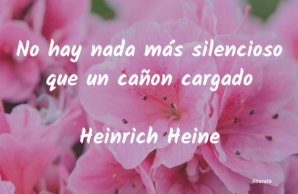 frases de Heinrich Heine