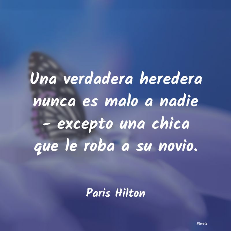 frases de Paris Hilton