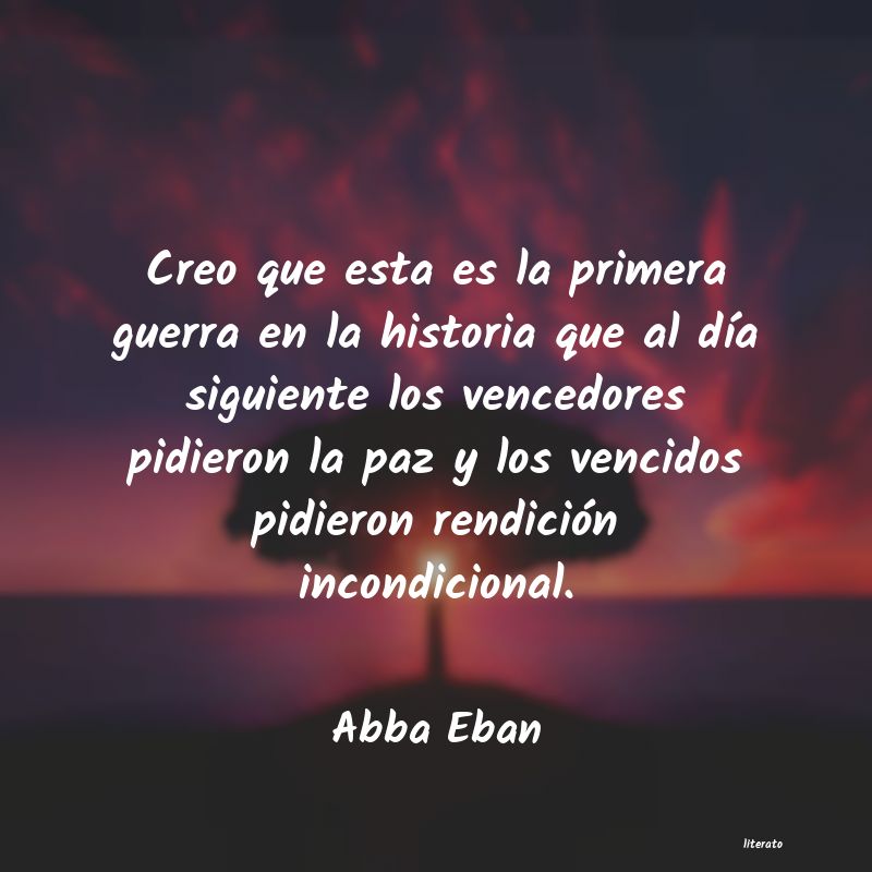 Frases de Abba Eban
