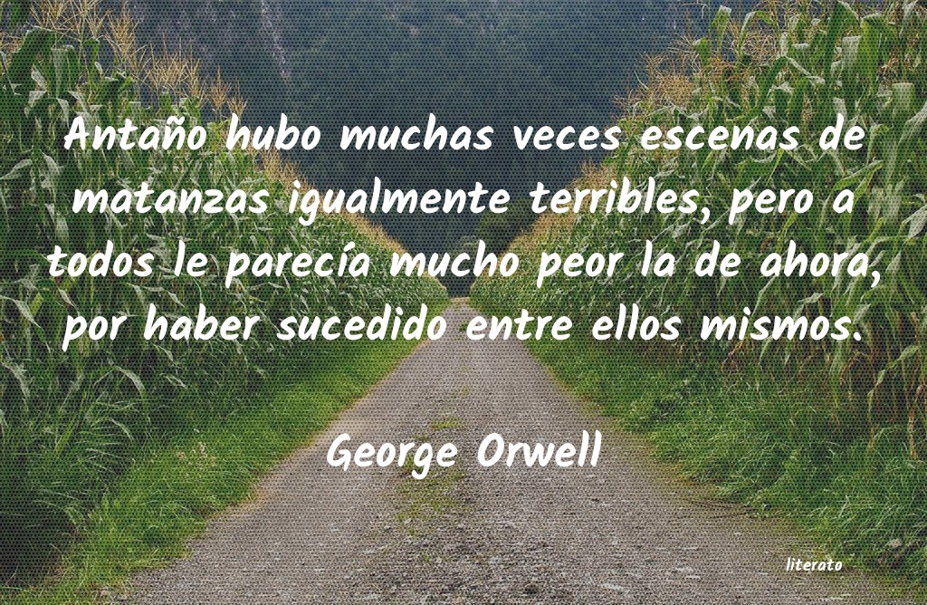frases de George Orwell