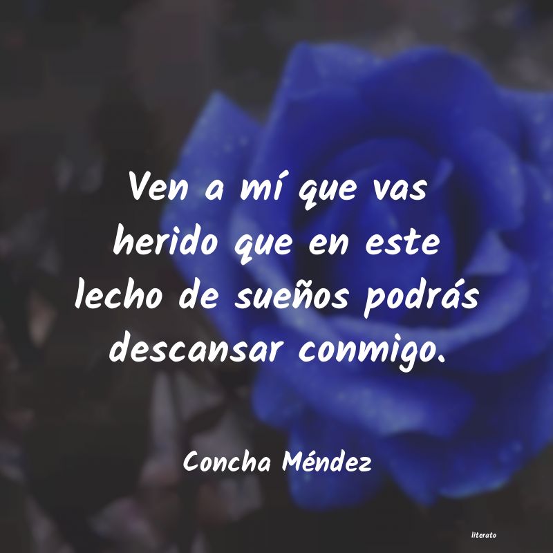 Frases de Concha Méndez