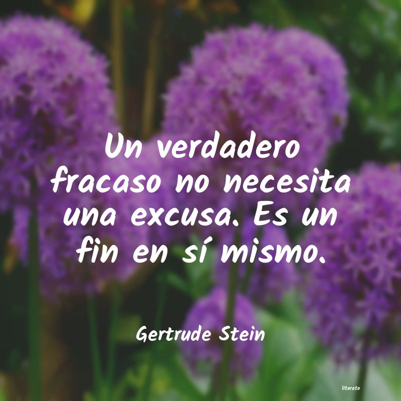 Frases de Gertrude Stein