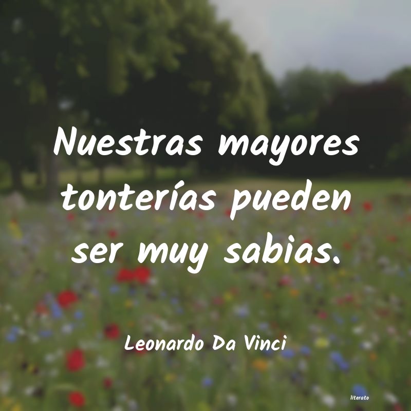 Frases de Leonardo Da Vinci