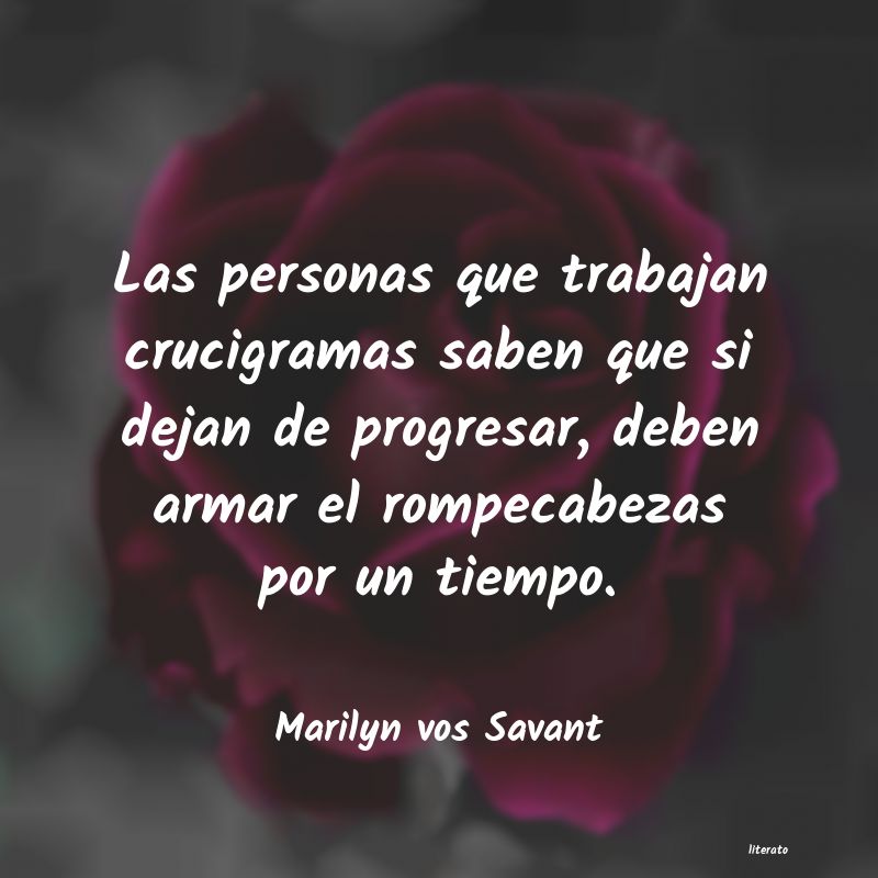 Frases de Marilyn vos Savant