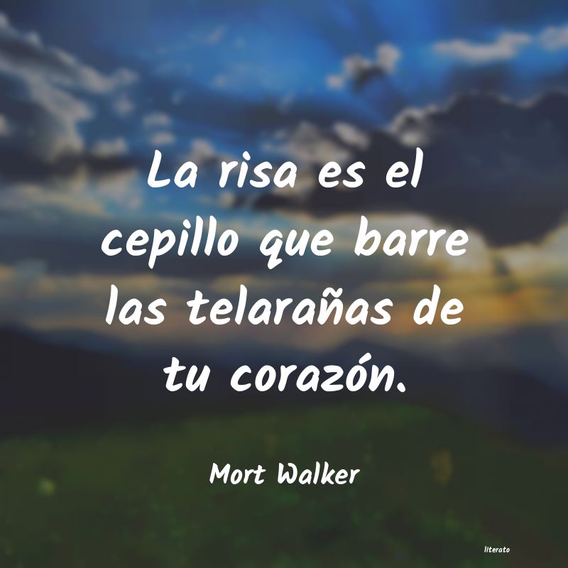 frases de Mort Walker