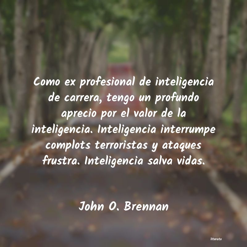 Frases de John O. Brennan