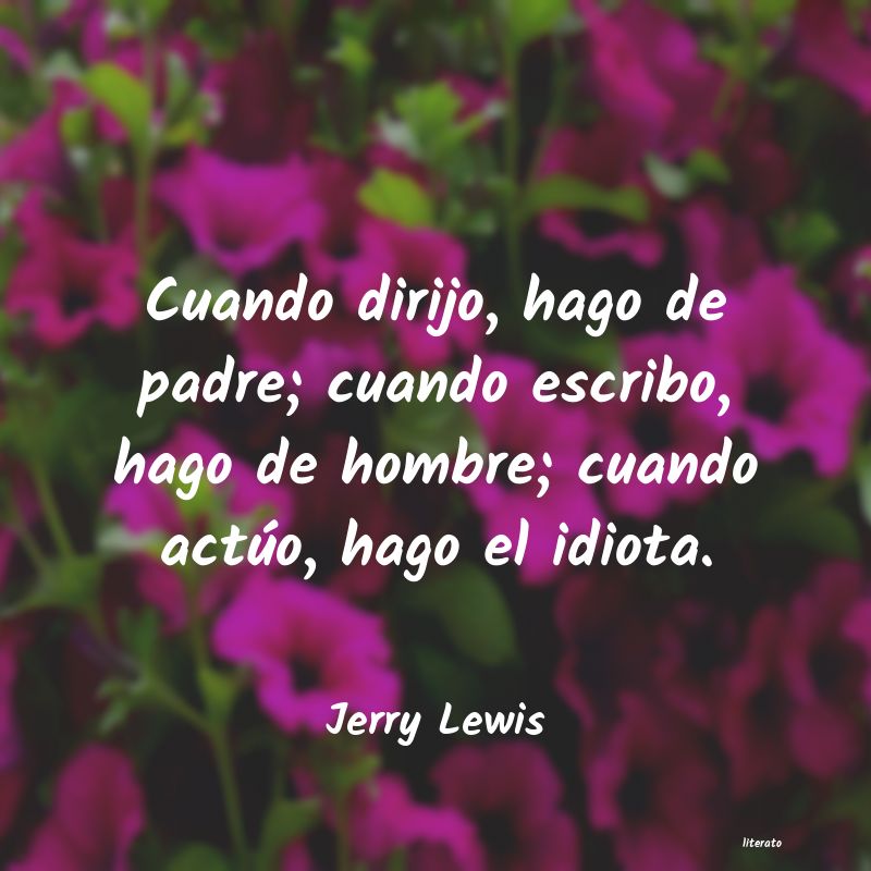 Frases de Jerry Lewis