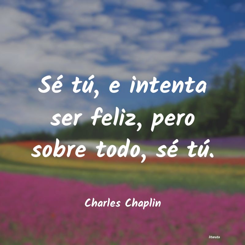 frase chaplin sonrisa