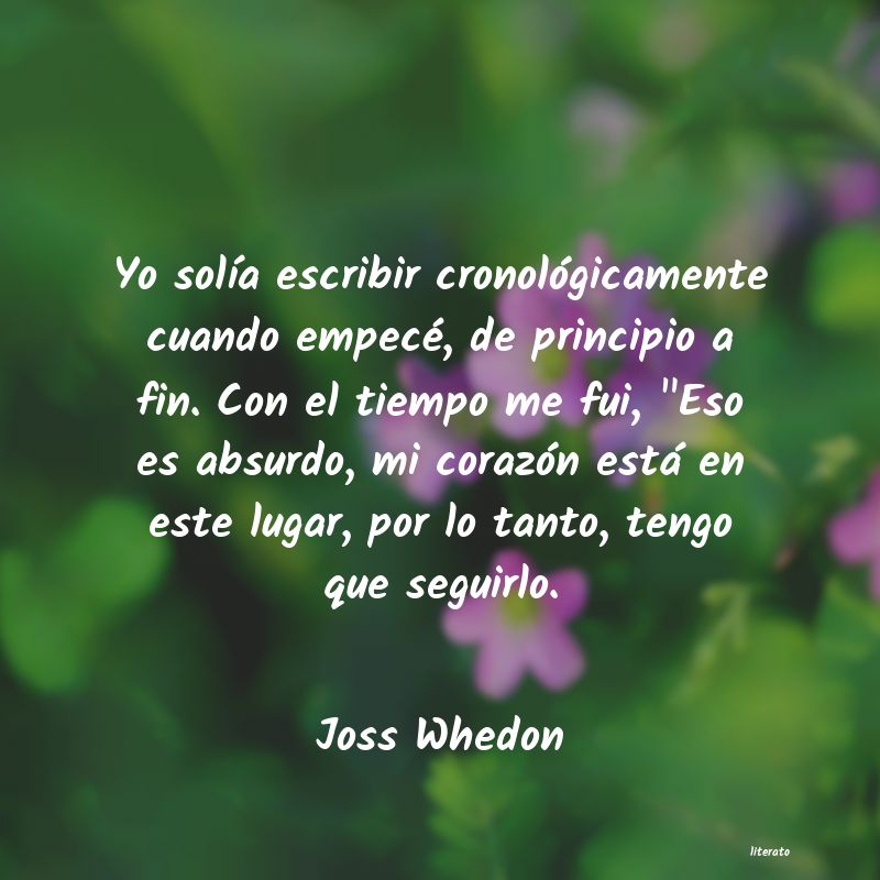 frases de Joss Whedon