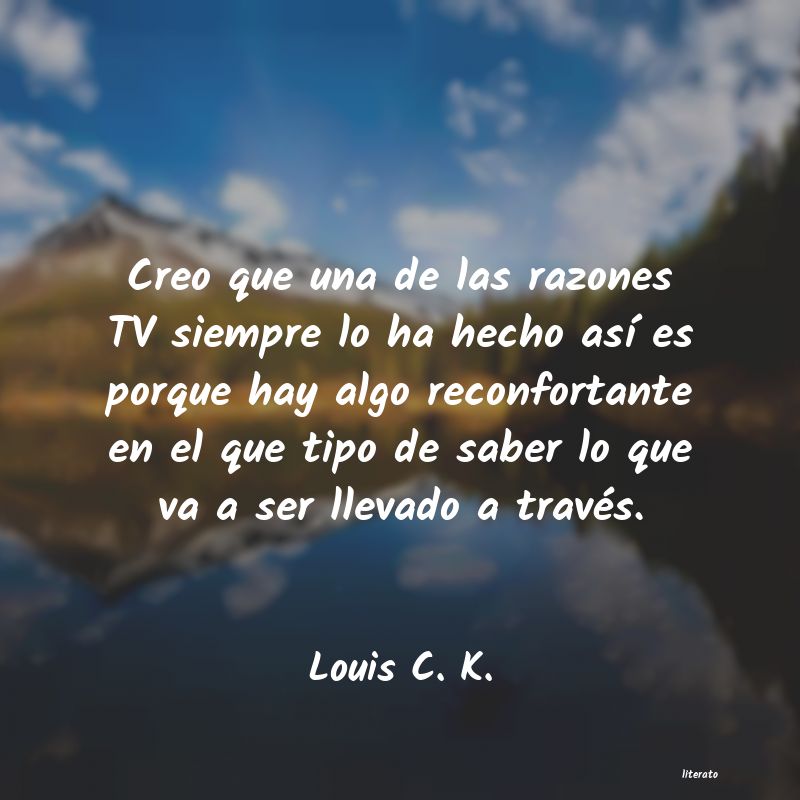 frases de Louis C. K.