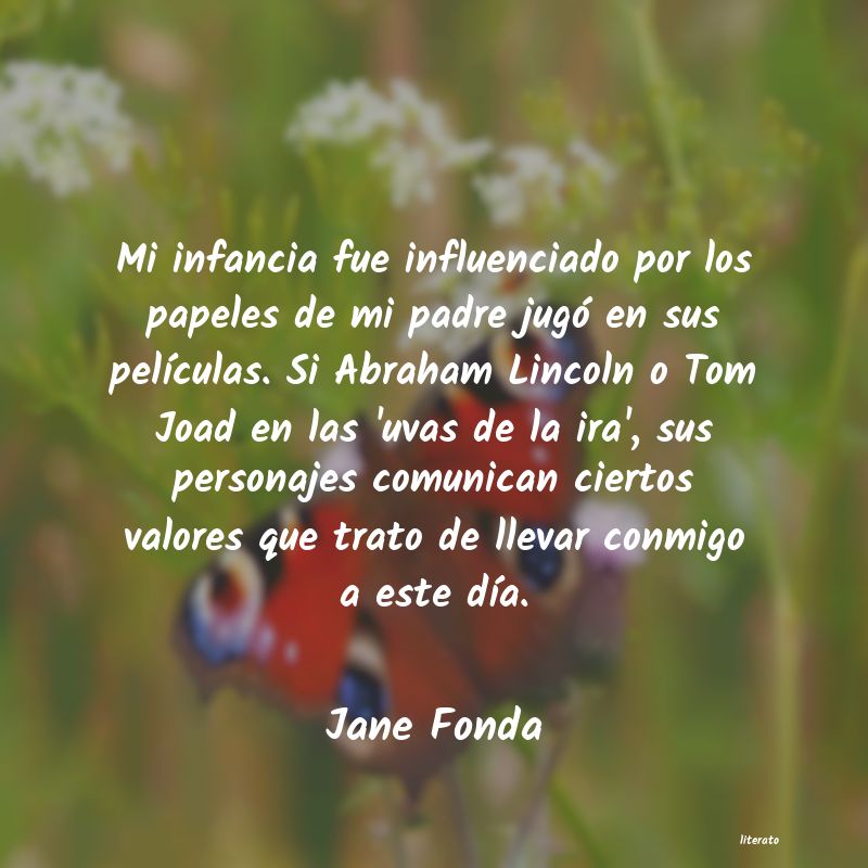 Frases de Jane Fonda