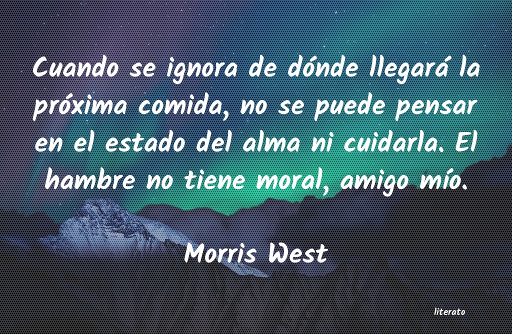 Frases de Morris West