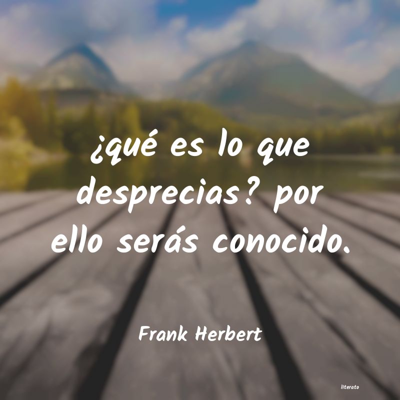 Frases de Frank Herbert