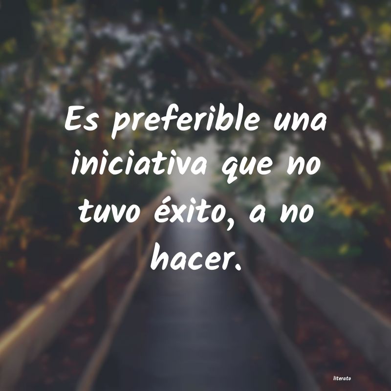 frases de iniciativa