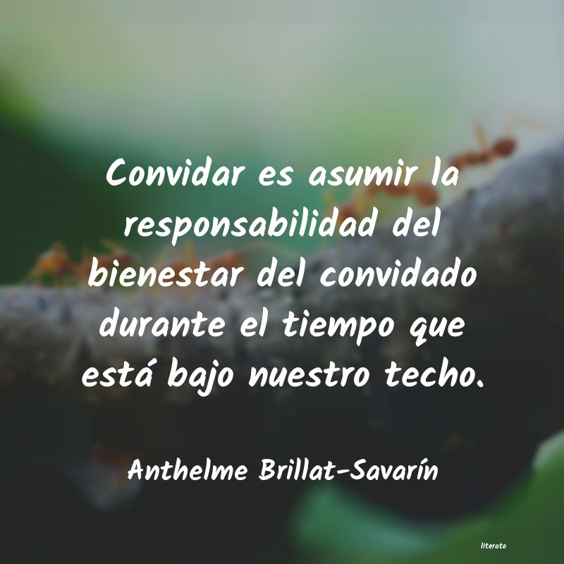 frases de Anthelme Brillat-SavarÃn