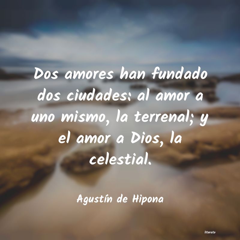 frases de AgustÃn de Hipona