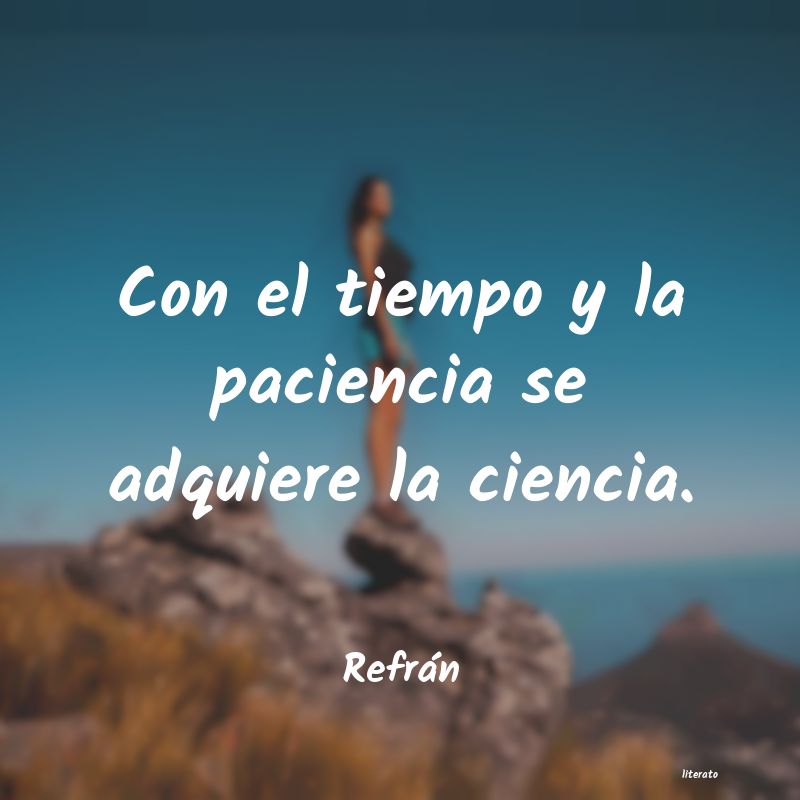 Frases de Refrán