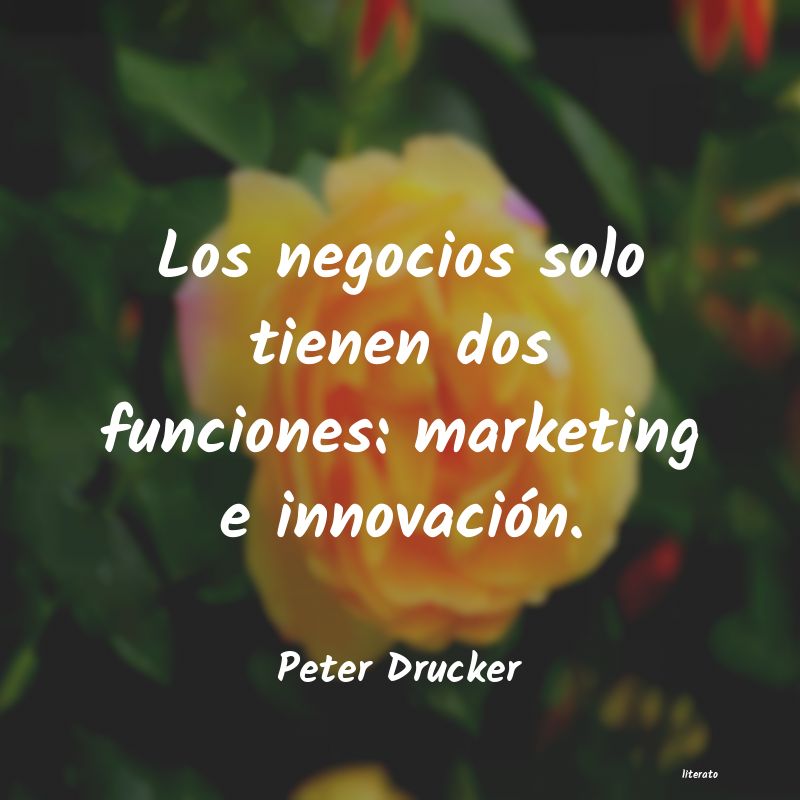 frases de Peter Drucker