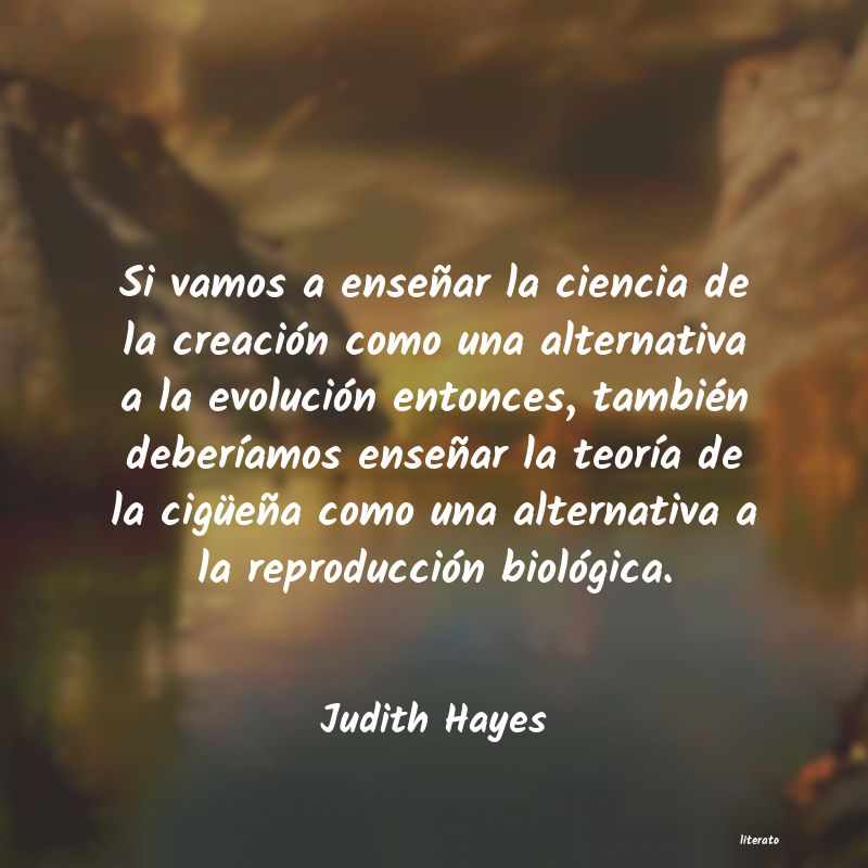 Frases de Judith Hayes