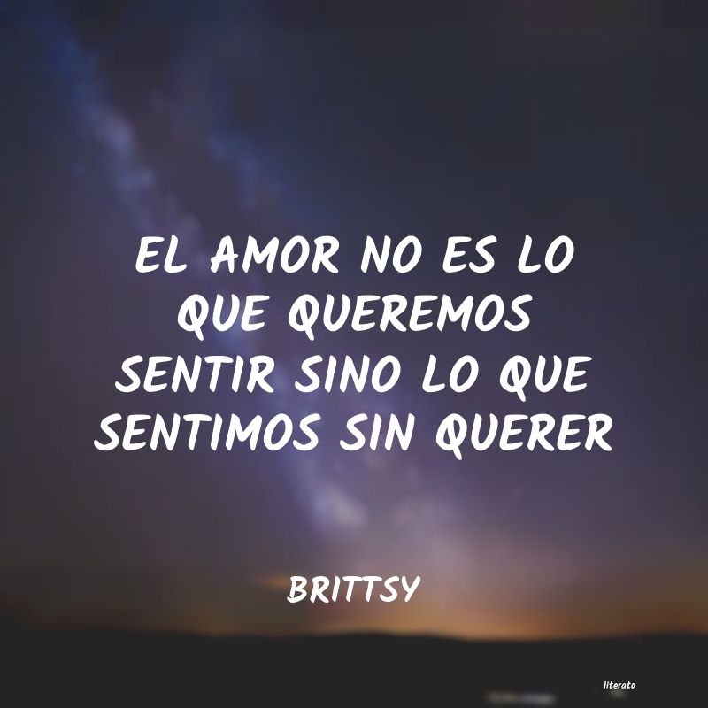 frases de BRITTSY