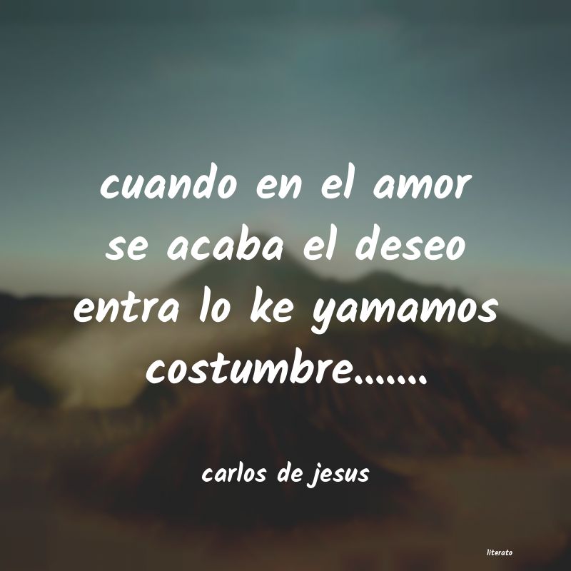 frases de carlos de jesus