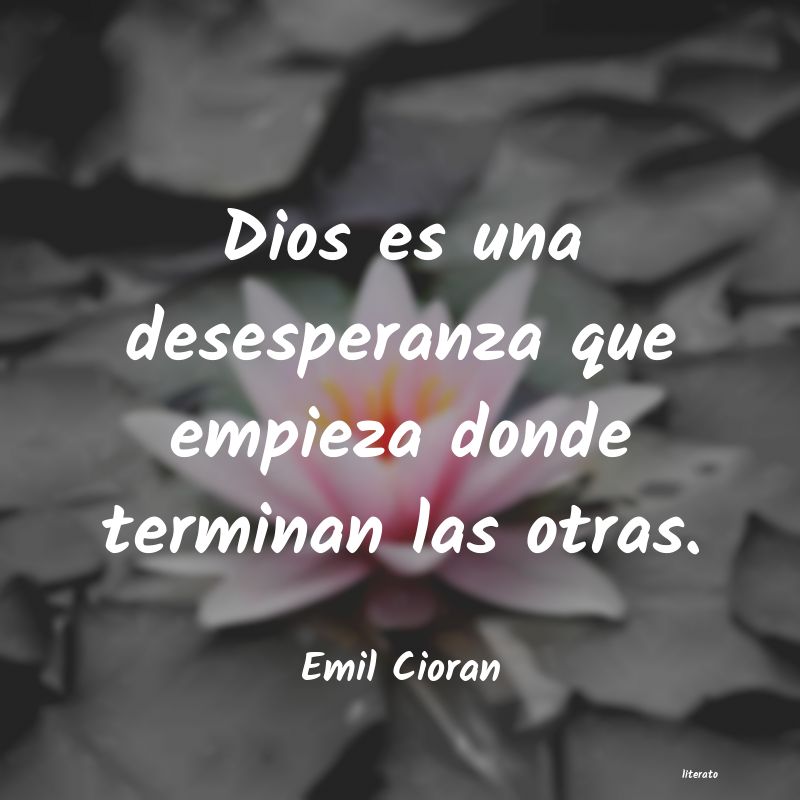 frases de Emil Cioran