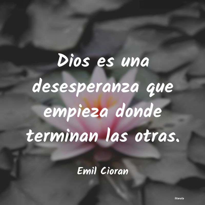 Frases de Emil Cioran