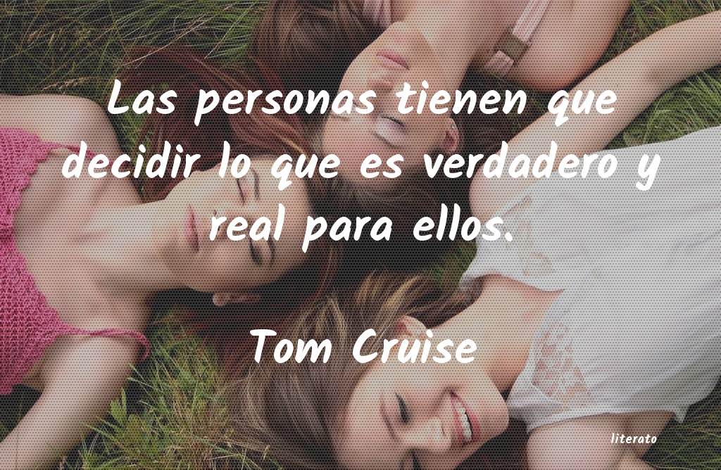 Frases de Tom Cruise