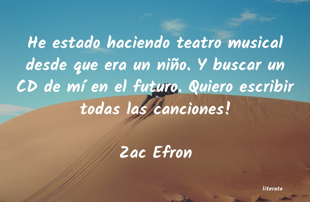 Frases de Zac Efron