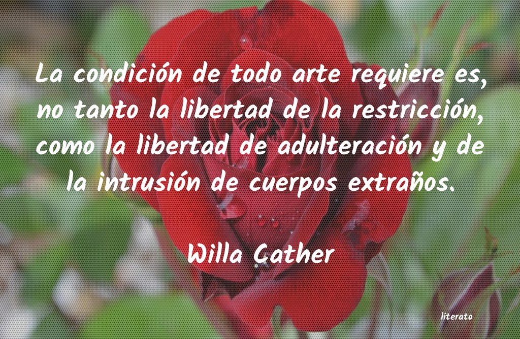 frases de Willa Cather