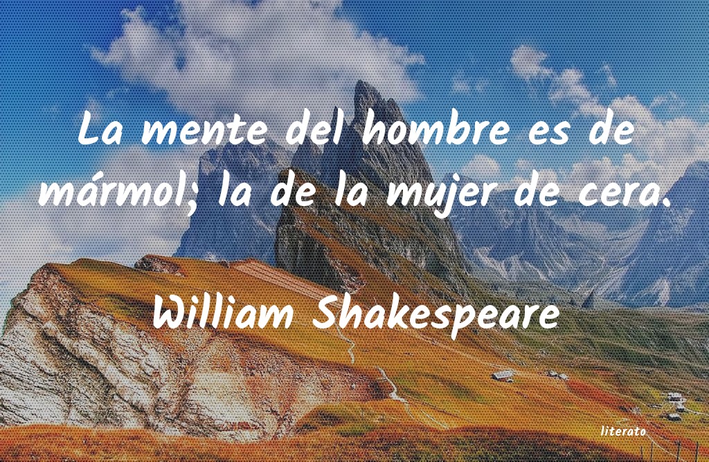 Frases de William Shakespeare