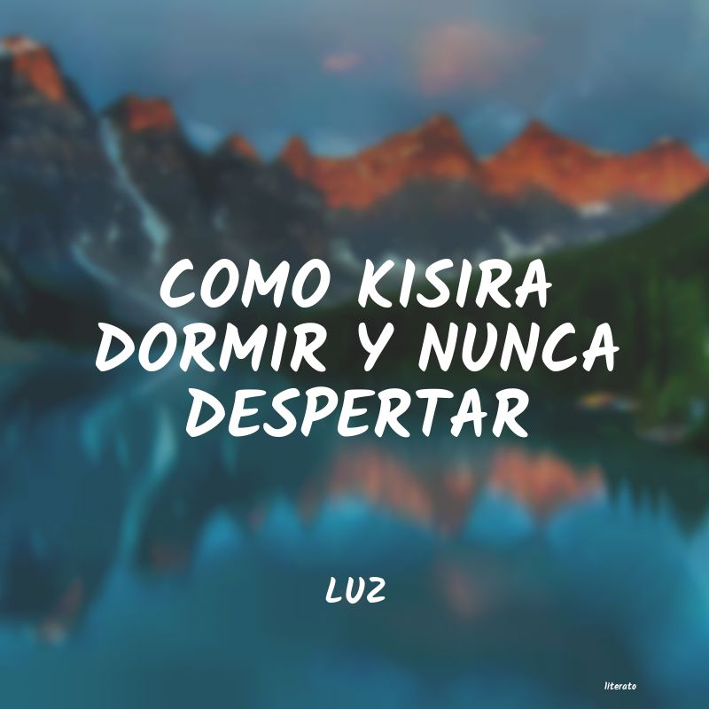 frases de LUZ