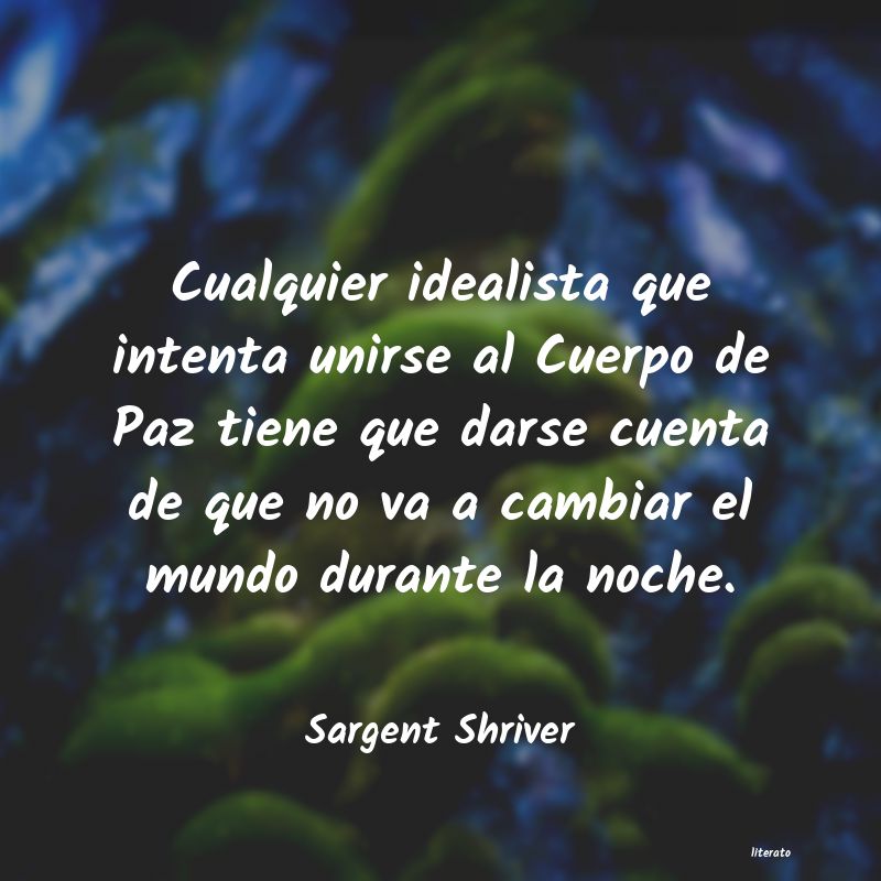 Frases de Sargent Shriver