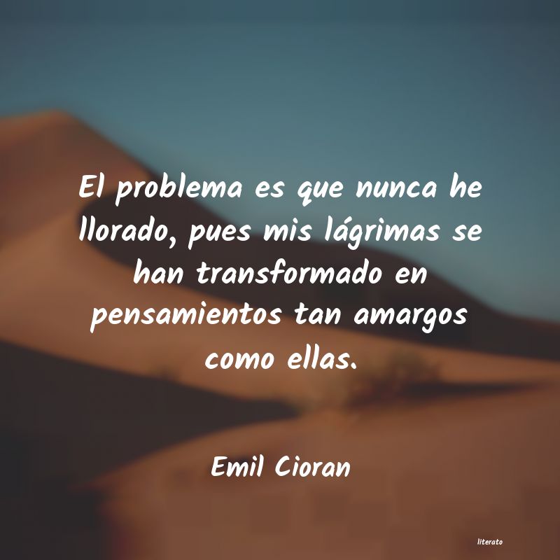 frases de Emil Cioran