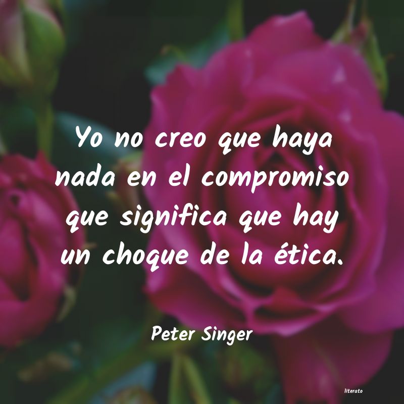 Frases de Peter Singer