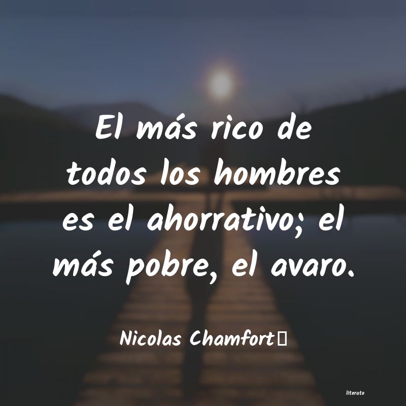 Frases de Nicolas Chamfort