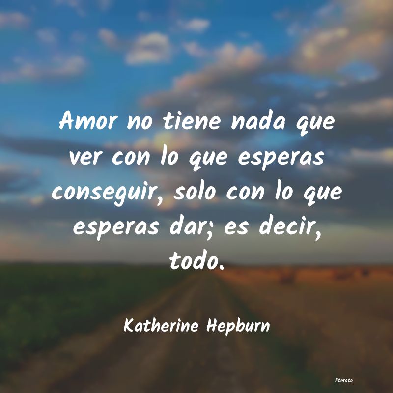 frases de Katherine Hepburn