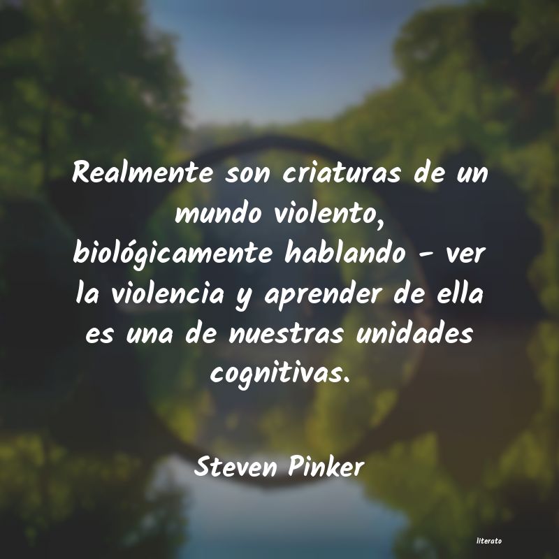 Frases de Steven Pinker