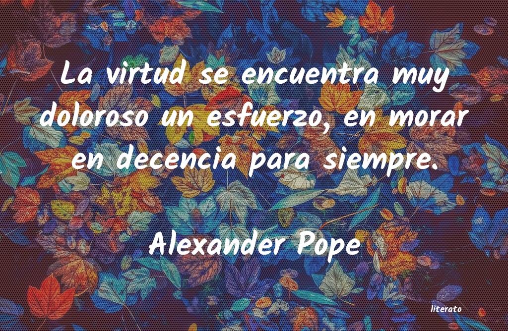 Frases de Alexander Pope