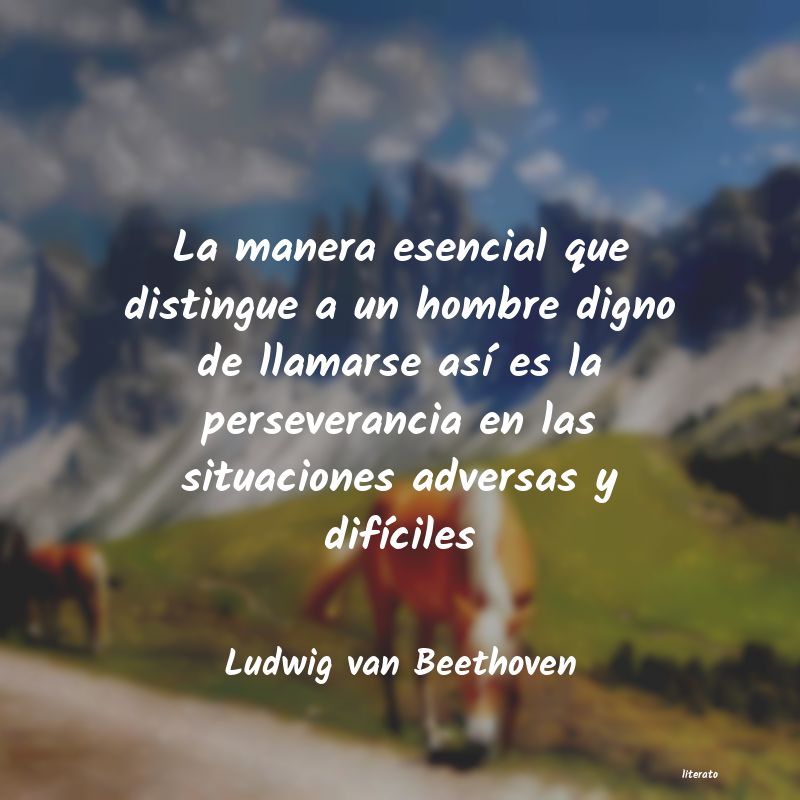 frases de Ludwig van Beethoven