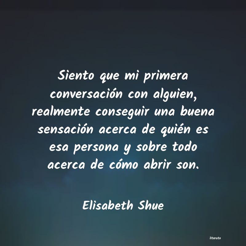 Frases de Elisabeth Shue