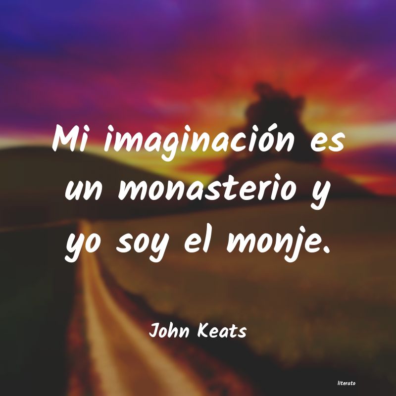 Frases de John Keats