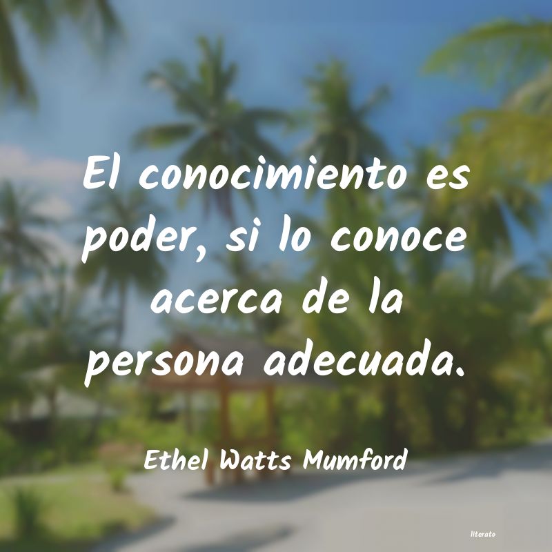 frases de Ethel Watts Mumford