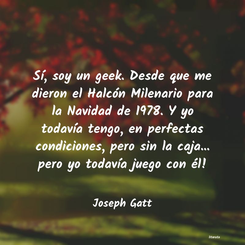 frases de Joseph Gatt