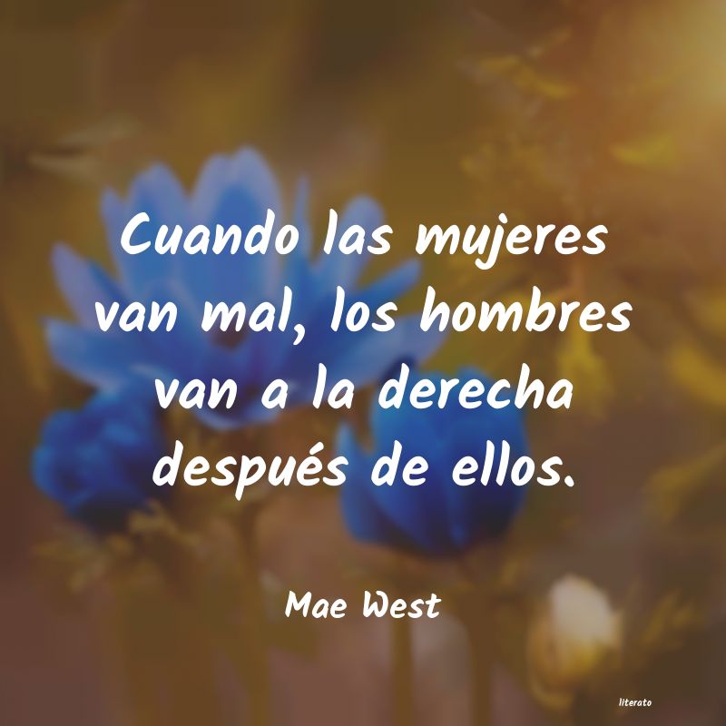 Frases de Mae West